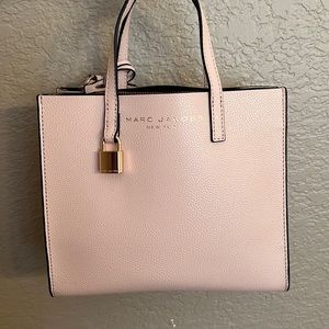 Mark Jacobs NY mini pebbled leather tote